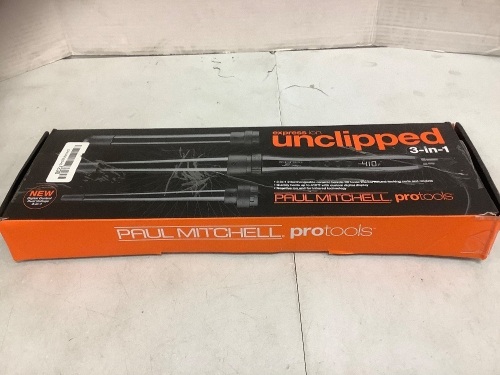 Paul Mitchell Unclipped Curling Wand, Powers up, E-Commerce Return - Lot 519