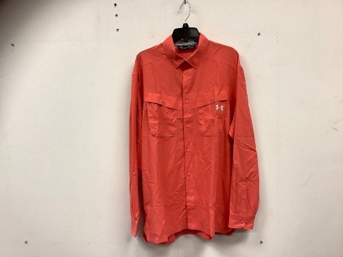 Under Armour Mens Button Down, XL, E-Commerce Return - Lot 520