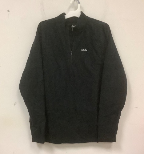 Mens Heavyweight 1/4 Zip Pullover, LT, E-Commerce Return - Lot 542