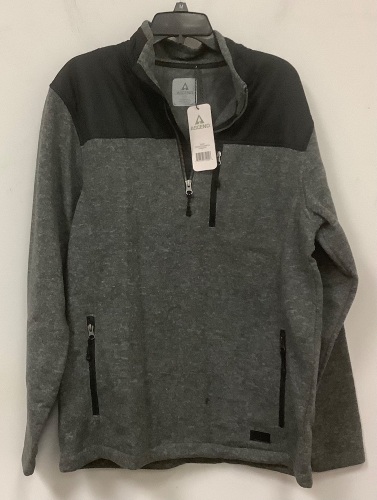 Ascend Mens 1/4 Zip Pullover, L, Appears New - Lot 548