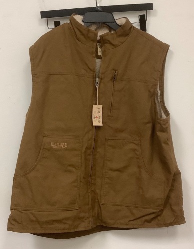 RedHead Sherpa Lined Mens Vest, XL, Appears New - Lot 561