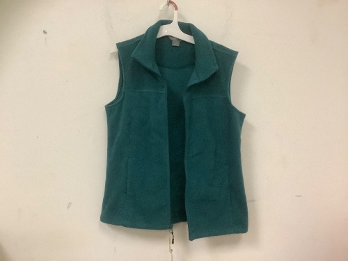 Natural Reflections Womens Fleece Vest, M, E-Commerce Return - Lot 579