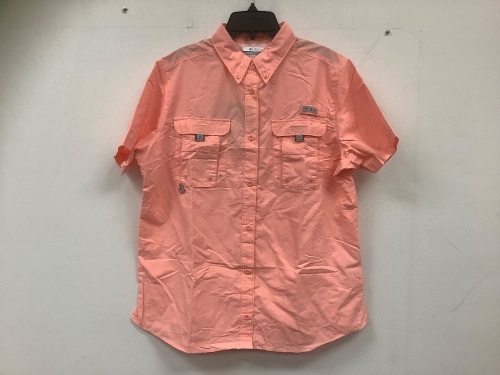 Columbia Mens Short Sleeve PFG, Large, E-Comm Return - Lot 634