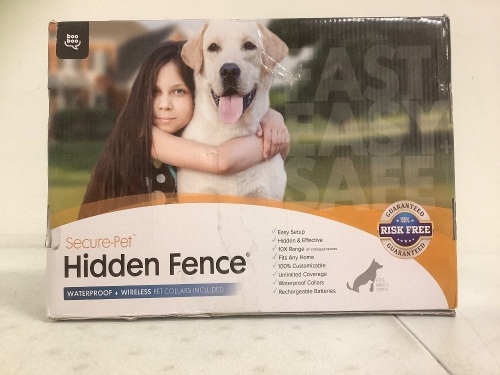 Secure Pet Hidden Fence, Untested, E-Commerce Return - Lot 672