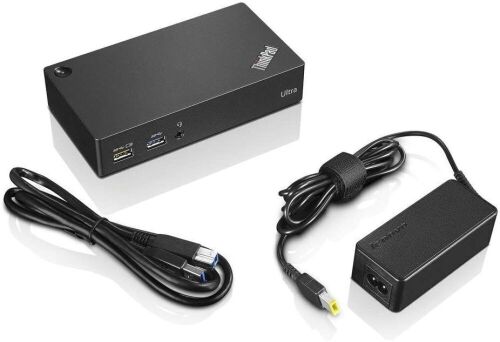 Lenovo Thinkpad Ultra Dock 40A80045US USB 3.0, USB 2.0, HDMI, Display Port - Lot 27