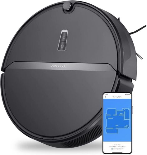 roborock E4 Robot Vacuum Cleaner, Internal Route Plan with 2000Pa Strong Suction, 200min Runtime, Carpet Boost - Lot 33