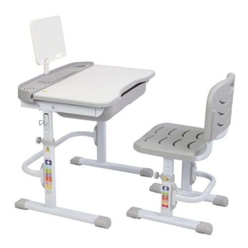 Kids Height Adjustable Studying Table and Chair Set  - Lot 83
