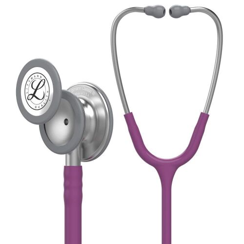 3M Littmann Classic III Monitoring Stethoscope, Plum Tube, 27 inch - Lot 100