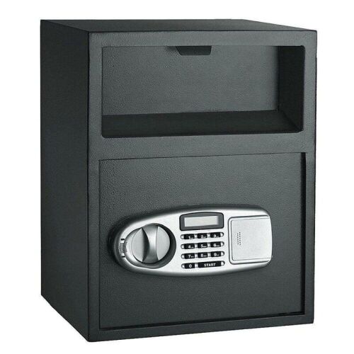 Keypad Digital Steel Safe Box with Dual-Lock - Lot 108