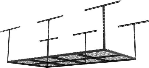 FLEXIMOUNTS 4' x 8' Height Adjustable Ceiling Storage Rack - Lot 123