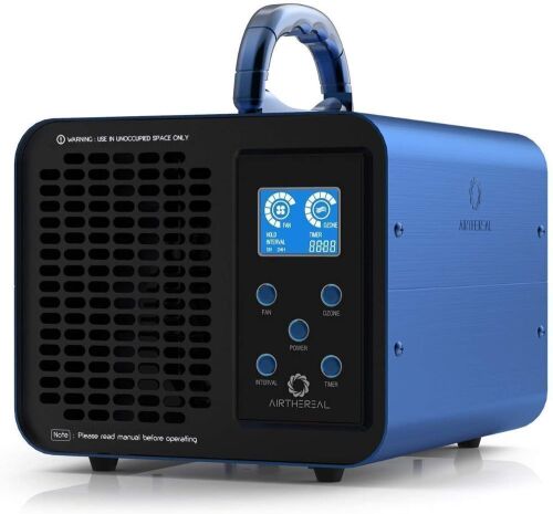 Airthereal Digital Ozone Generator 10,000mg/hr High Capacity O3 Machine, Odor Remover Ionizer - Lot 133