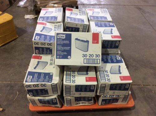 Lot of (24) Tork Xpress Countertop Multifold Hand Towel Dispensers, Stainless Steel - Lot 140