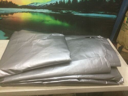 19' x 20' Heavy Duty Silver Tarp  - Lot 143