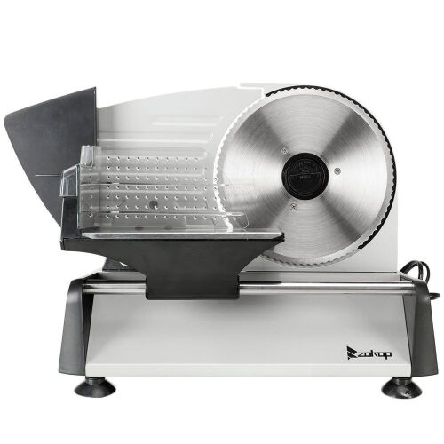 ZOKOP 110V/150W 7.5" Stainless Steel Deli Food Slicer   - Lot 168