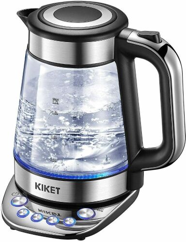 KIKET 1500W Variable Temperature Control Electric Kettle  - Lot 317