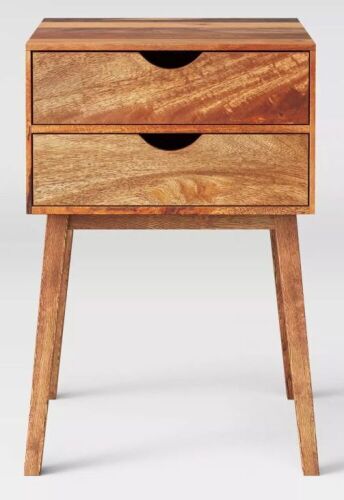 Project 62 Mid-Century Two Drawer Accent Table  - Lot 323