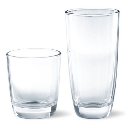 Mainstays 16-Piece Drinkware Glass Set - Lot 630