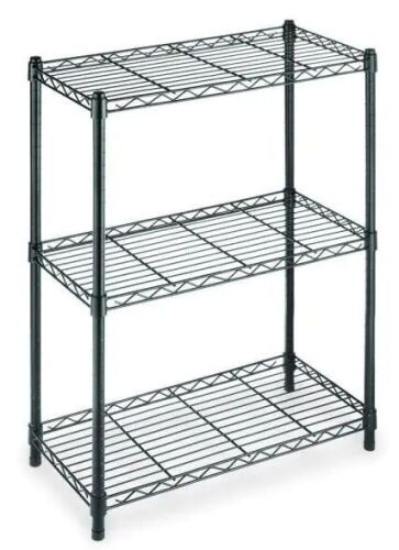  3-Tier Metal Wire Shelving Unit - Lot 766