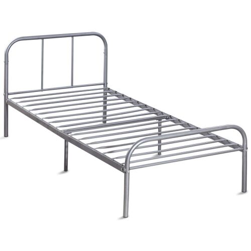 Silver Twin Size Metal Bed Frame - Lot 906