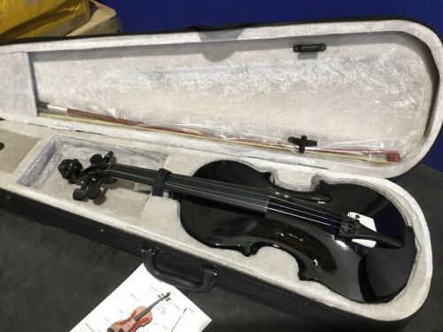 Violin with Case  - Lot 1036