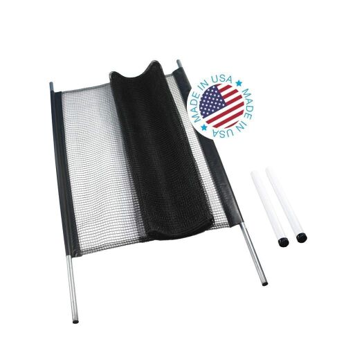 KidKusion Non-Retractable Driveway Safety Net, Black, 30' - Lot 1161