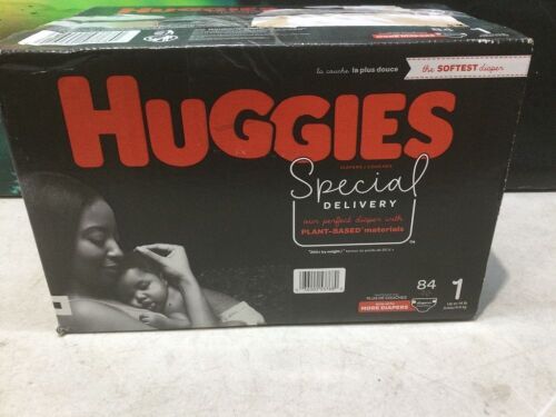 Huggies Special Delivery Baby Diapers, Size 1, 84 ct  - Lot 1195