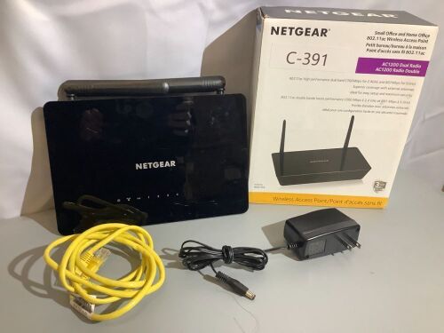 Netgear AC1200 Dual Radio Wireless Acess Point, Appears New - Lot 50