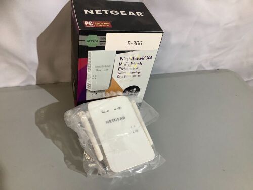 Netgear Nighthaw X$ WiFi Mesh Extender, Appears New - Lot 51