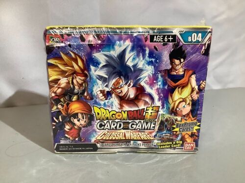 Dragonball Card Game, Colossal Warfare, 24 Packs per Box, 12 Cards per Pack, Appears New - Lot 92