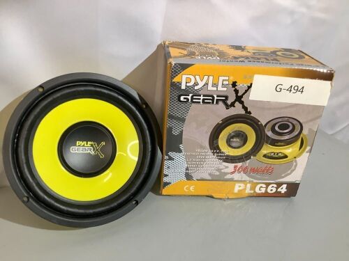 Pyle Gear 6.5" High Performance Woofer, Appears New - Lot 94