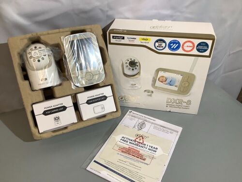 Infant pics DXR-8 Wireless Digital Video Monitoring System, Appears New - Lot 96