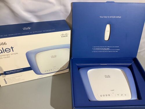 Cisco Valet Wireless Router, Appears New - Lot 98