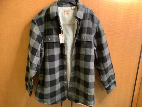Red Head Men's Insulated Lined Flannel, XL, Appears New - Lot 201