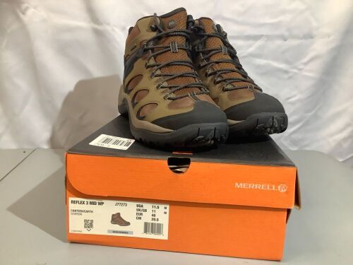 Merrell Reflex 3 MID WP, Men's 11.5, Ecommerce Return - Lot 202