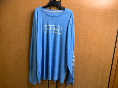 Under Armour 2XL Men's Heatgear, Appears New, Stains on Front & Left Arm - Lot 221