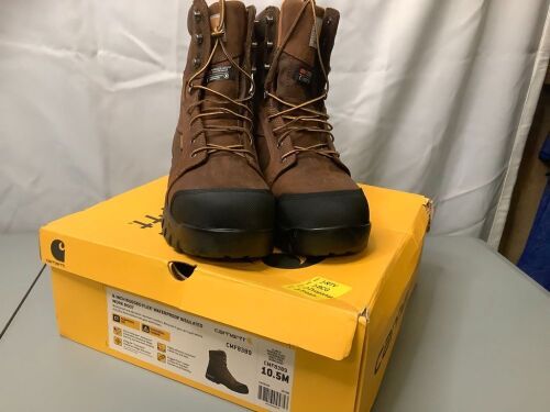 Carhartt 8" Rugged Flex Waterproof Insulated Work Boot, 10.5 Men's, Ecommerce Return - Lot 233