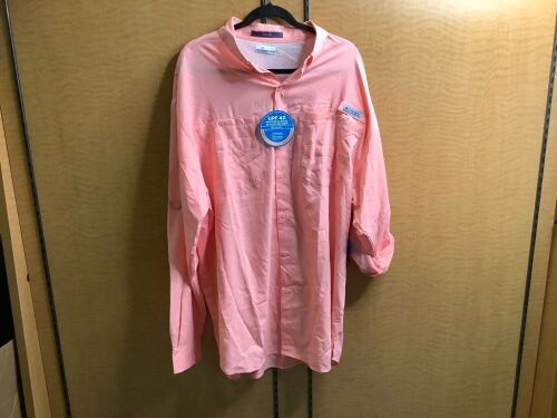 Columbia Tamiami II LS Shirt, Men's 2XT, Appears New - Lot 269