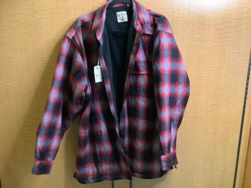 Red Head Fleece Lined Flannel, Men's XL, Appears New - Lot 345