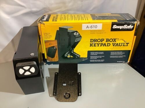 Drop Box Keypad Vault, Appears New - Lot 355