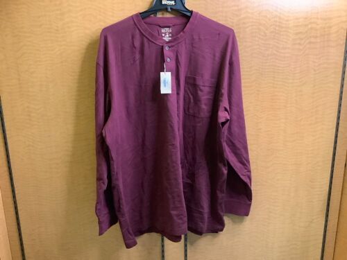 Red. Head Long Sleeve Pocket Shirt, Men's 3XL, Appears New - Lot 368