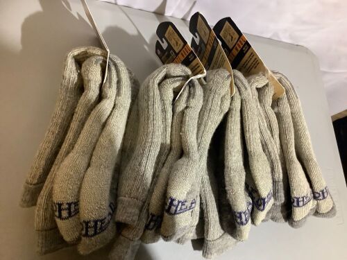 Lot of (4) Red head Men's All Purpose Ultimate Wool Socks, Appears New - Lot 371