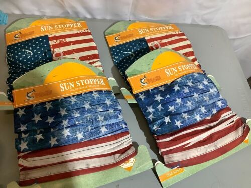 Lot of (4) Sun Stopper Multipurpose Headgear, Appears New - Lot 378
