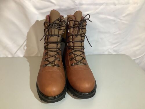 Men's Boots, Oil Resistant Sole, 10D, Appears New - Lot 447
