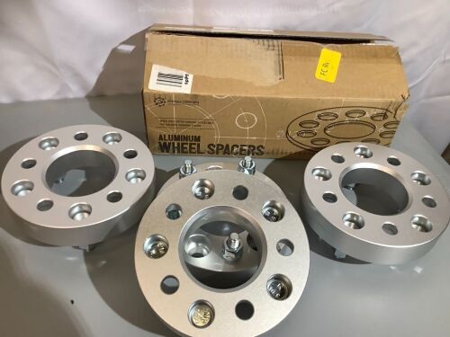 Precision Aluminum Wheel Spacers, Appears New - Lot 484