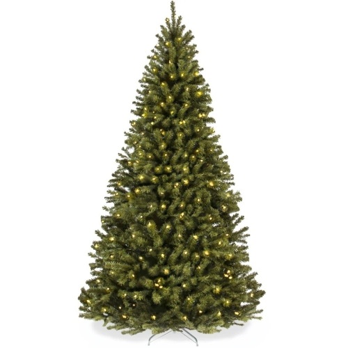 Pre-Lit Artificial Spruce Christmas Tree w/ Incandescent Lights - 4.5ft - Lot 1292