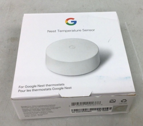 Google Nest Temperature Sensor, Untested, E-Commerce Return - Lot 27