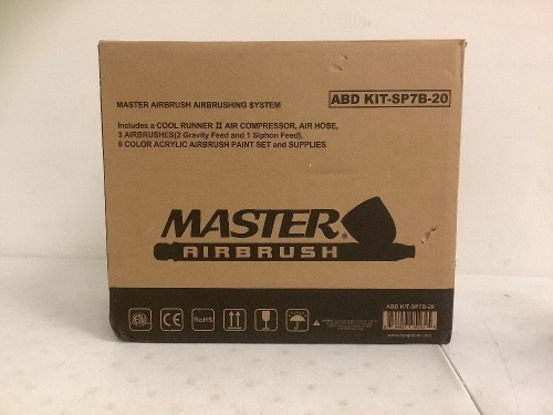 Master Airbrush System, Untested, E-Commerce Return - Lot 43