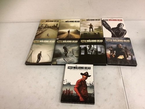 The Walking Dead Seasons 1-9, E-Comm Return - Lot 63