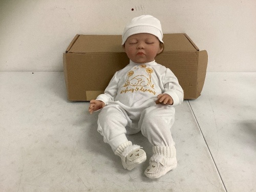 Paradise Galleries Life Like Baby Doll, Appears New - Lot 68
