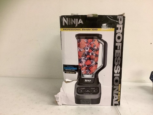 Ninja Professional Blender 1000, E-Comm Return - Lot 91
